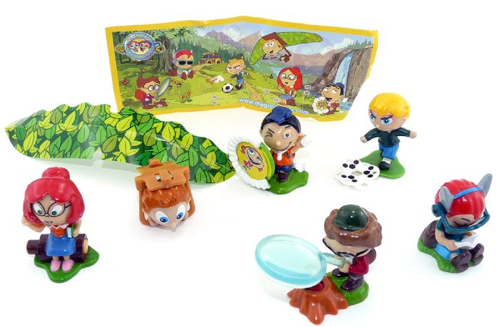 Funny Students 2 mit sechs Figuren und ein Beipackzettel