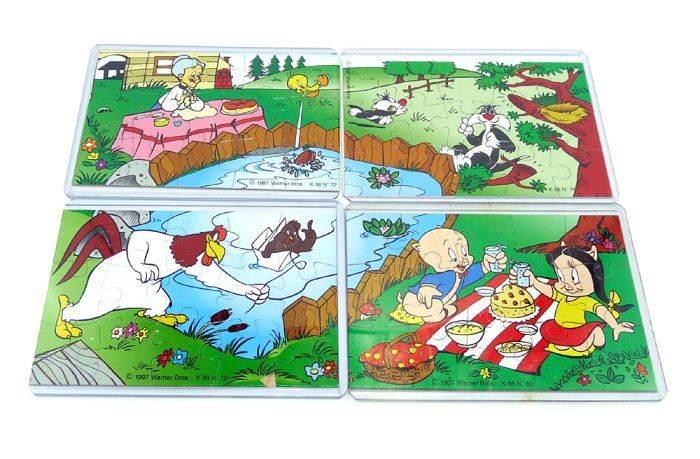 Schweinchen Dick als Europa Superpuzzle mit Beipackzetteln (60 Puzzleteile)