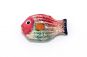 Fisch aus Ton mit rotem Gesicht (Alte Ü-Ei Inhalte)