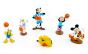 6 Gummie Figuren von Goofy und seine Freunde beim Basketball