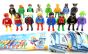 16er Figuren Satz von DC Playmobil 2025 komplett. Größe der Figuren 55mm