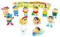 Figurensatz Crayon Shin - Chan Figuren mit all Zettel. Alle 12 Figuren der Serie [Firma Dolci Preziosi] 
