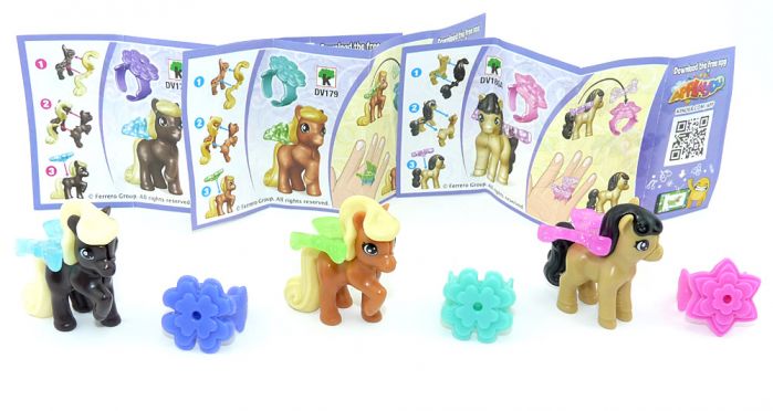 Pony Satz, shimmer Rings 2021 Bild DV179 - DV180A mit allen Beipackzetteln