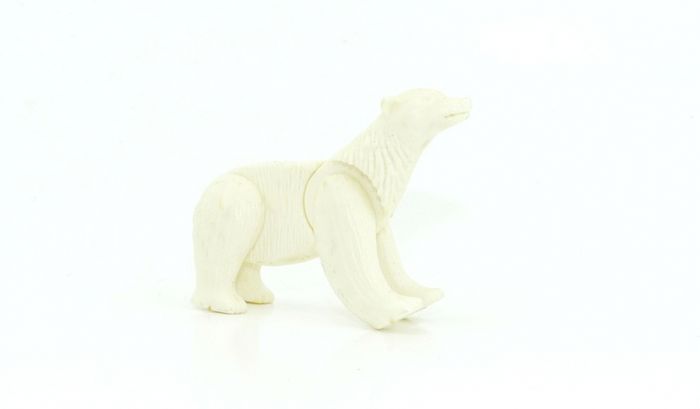Eisbär aus der Serie Tiere im ewigen Eis von 1987 (Steck-Tiere)