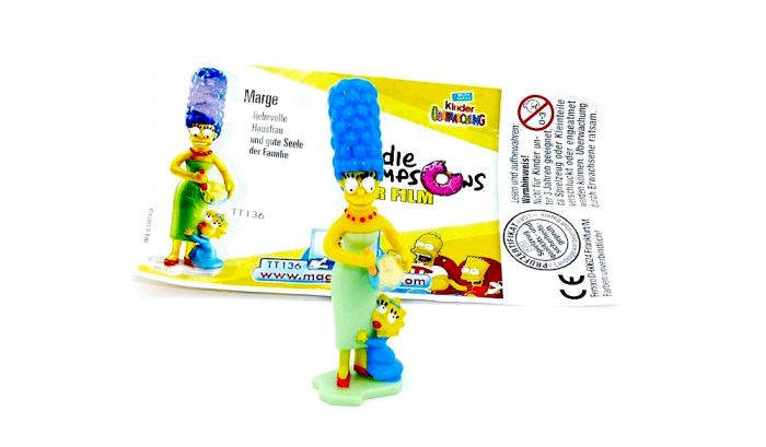 Marge Simpsons mit deutschen Beipackzettel (The Simpsons)
