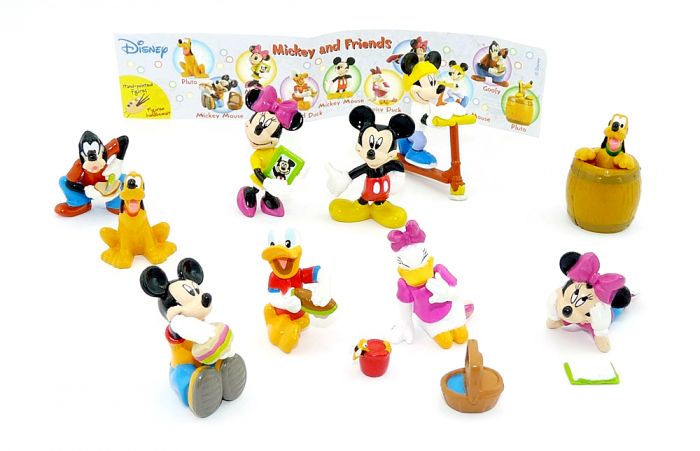 Mickey and Friends Figuren von Rübezahl und Koch