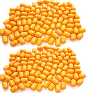 200 Überraschungsei Kapseln in ORANGE. Die Stabile Ü-Ei allround Kapsel