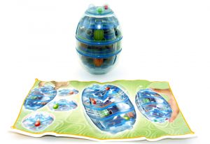 3 - D LABYRINTH aus dem Maxi Ei von Ferrero mit Beipackzettel