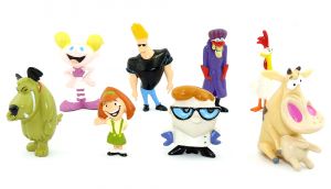 Cartoon Network Figuren Set von 8 coolen Figuren. Comic Figuren 