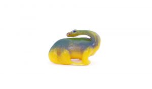 Diplodocus in grün-gelb (Saurier von 1978)