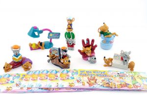 Figurensatz ist die Katze aus dem Haus mit allen Beipackzetteln (Komplettsätze)