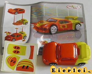 Sportwagen orange gelb (Spielzeug 2008)