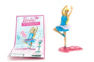 Tänzerin mit Beipackzettel aus der Serie Barbie I CAN BE