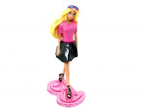 Barbie Schick aus der Serie Barbie Fashionistas. Größe ca. 7cm von der Firma Mattel