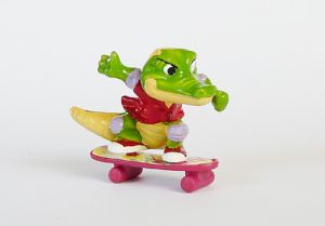 Benny Beule mit Skateboard (Auslandsfigur)