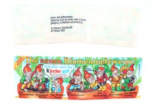Die neuen Blumentopfzwerge mit Text 5 zeilig auf der Rückseite (Beipackzettel Variante)