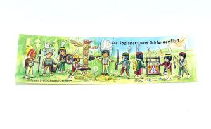 Serien Beipackzettel von Die Indiander vom Schlangenfluß