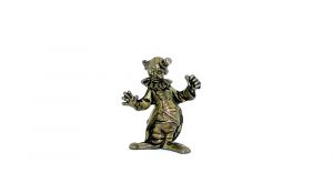 Clown Miniaturen, Pippo aus Messing (Metallfigur)