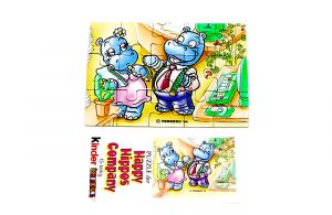 Happy Hippo Company Puzzleecke unten rechts mit Beipackzettel 