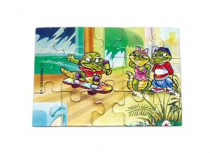 Puzzleecke von den Crazy Crocos oben links ohne Zettel