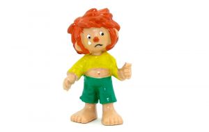 Pumuckl als Handwerker mit Daumenverband von CE Bully
