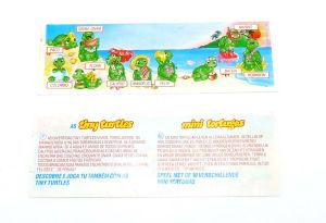EU Beipackzettel der tiny turtles - mini tortugas