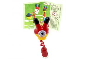 Stiftaufsätze mit DFB und Logo in Deutschland Design (Finger in Victory Zeichen)