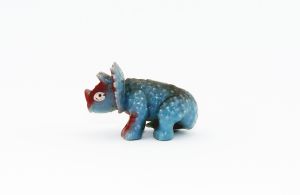 Stygosaurus aus blauen Grundmaterial (Saurier von 1978)