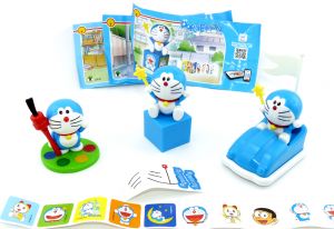 KINDER MAXI GRAN SORPRESA 2017 DORAEMON KOMPLETT