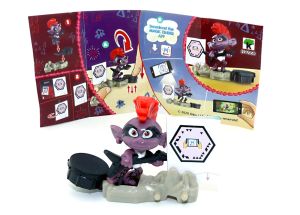 QUEEN Figur von den "Trolls World Tour" mit Beipackzettel DV568