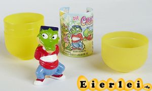 Eddy Koketti noch in der Kapsel und mit Beipackzettel