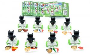 Fußball Fan Edition 2016 aus dem Kinder Joy Ei mit Beipackzettel und Aufkleber