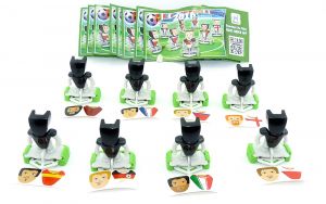 Fußball Fan Edition 2016  aus dem Kinder Joy Ei mit Beipackzettel und Aufkleber