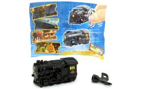 Lok zu aufziehen vom Polarexpress mit Schlüssel und EU Zettel