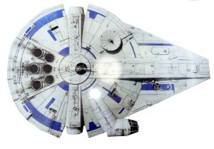 Millennium Falcon Navicella Rollinz 2.0! Star Wars - Komplett