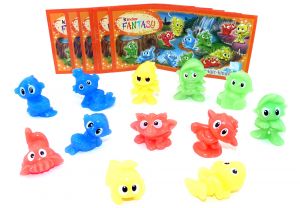 Figurensatz Fantasy Waldelfen und Kobolde von 2009 mit allen 6 Zetteln