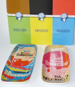 2 Snack Schalen von Ferrero 2014 in original Karton