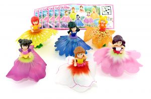 Satz Disney Prinzessin - Flowee mit allen Beipackzettel (Satz aus Deutschland)