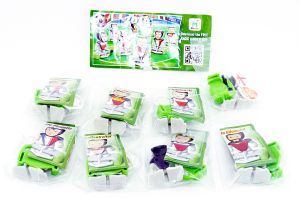 Satz Fan Edition aus dem Kinder Joy von 2016 (Fußball Euro 2016)