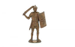 Legionär verkupfert von den Römern (Metallfigur)