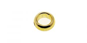 Chrome gold Ring von Herr der Ringe Lego - System (8mm Außendurchmesser)