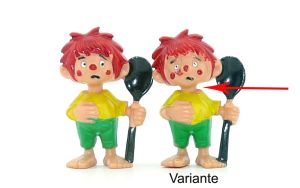 Pumuckl Nimmersatt wo der Hals geschrumpft ist (Verformungsvariante)