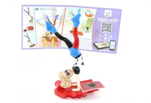 Harley Quinn mit Beipackzettel von den DC Super Hero Girls