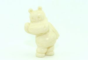 Rohling von Happy Hippo EU Figur. Material helles beige (Ü-Ei Rohling)