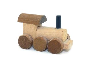 Holz Lok aus dem Kinder Überraschungsei