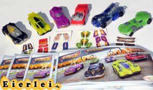 Satz HOT WHEELS Autos, deutsche Testware (Komplettsatz)