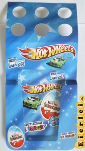 Werbebox zum Anhängen der Hot Wheels + 10 Flyer