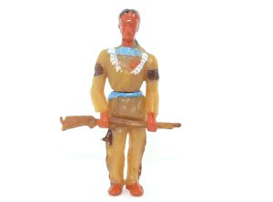 indianer mit Gewehr  (2 Teile) von 1981 / 82