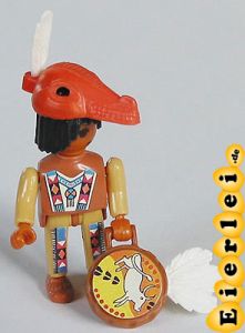 Tänzer komplett vom der Serie Indianer am Schlangenfluss