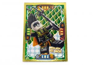 JET JACK Mega Böse Karte. Limitierte Gold Karte (Lego Ninjago Serie 4)